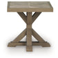 Laguna Heights - Square End Table - Beige