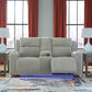 Forest Lake - Power Reclining Loveseat With Console / Adj Headrest