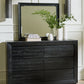 Londer - Black - Dresser And Mirror