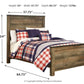 Trinell - Panel Bed