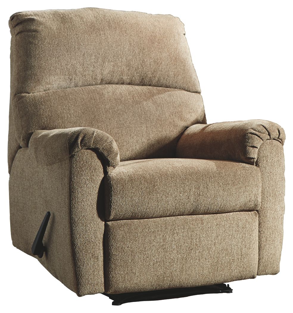 Nerviano - Mocha - Zero Wall Recliner - Fabric