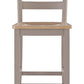 Harperfeld - Barstool (Set of 2) - Natural / Gray