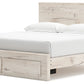 Lawroy - Panel Bed With Storage