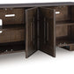 Cato - Dark Brown - Accent Cabinet
