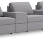 Modmax - Straight Sectional - Granite