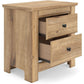 Makidern - Two Drawer Night Stand