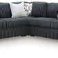 Midnight-Madness - Sectional - Fraser Furniture & Mattresses