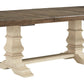 Bolanburg - Brown / Beige - Extension Dining Table