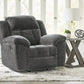 Frohn - Graphite - Rocker Recliner - Fabric