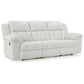 Frohn - Snow - Reclining Sofa - Fabric