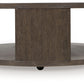Neo - Rich Brown - Round Cocktail Table