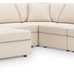 Modmax - U-Shaped Sectional - Oyster