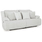 Top Tier - Alloy - 2-Piece Sectional Loveseat With RAF And LAF Recliner