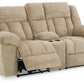 Tip-Off - Power Reclining Loveseat With Console / Adj Headrest