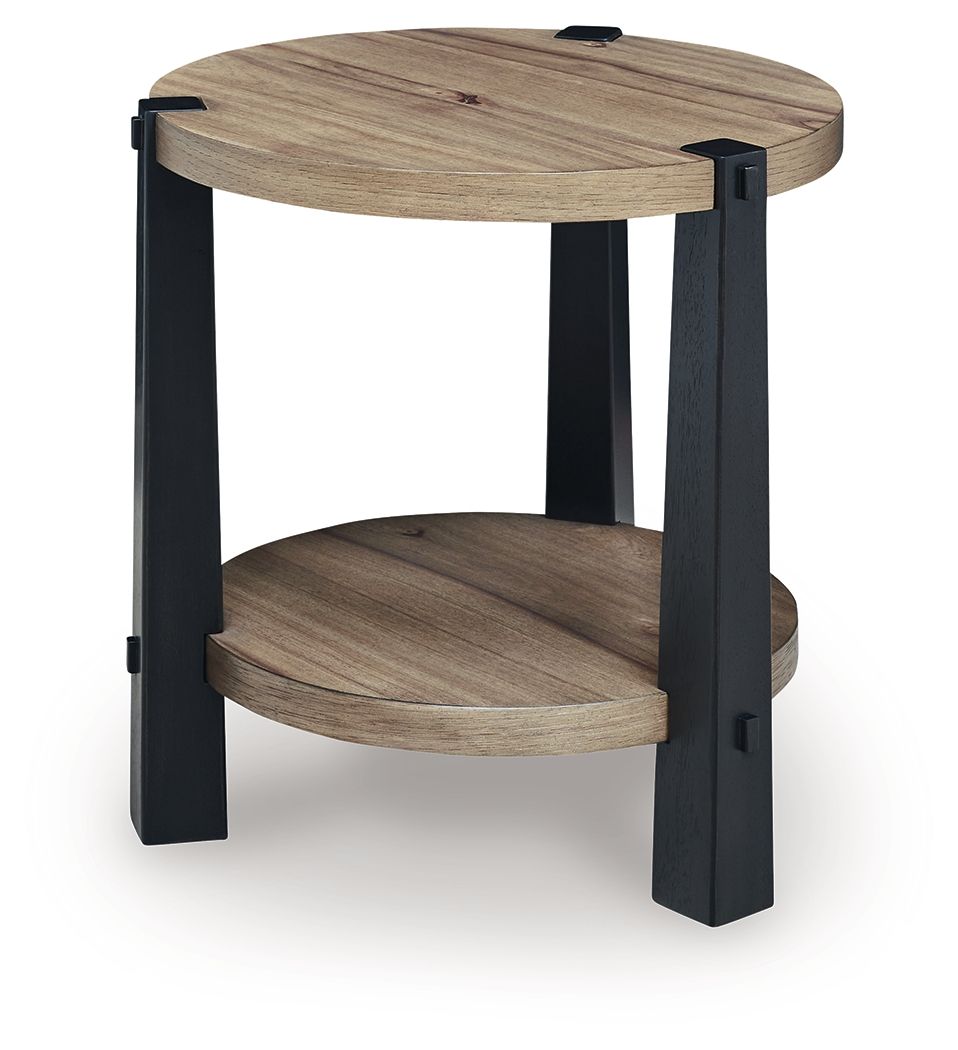 Ridgester - Round Table - Fraser Furniture & Mattresses
