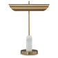 Rowleigh - Gold Finish / White - Marble Desk Lamp