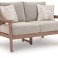Grover Beach - Loveseat With Cushion - Driftwood