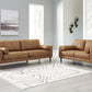 Telora - 2 Pc. - Sofa, Loveseat - Caramel