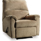 Nerviano - Zero Wall Recliner - Fabric - Mocha