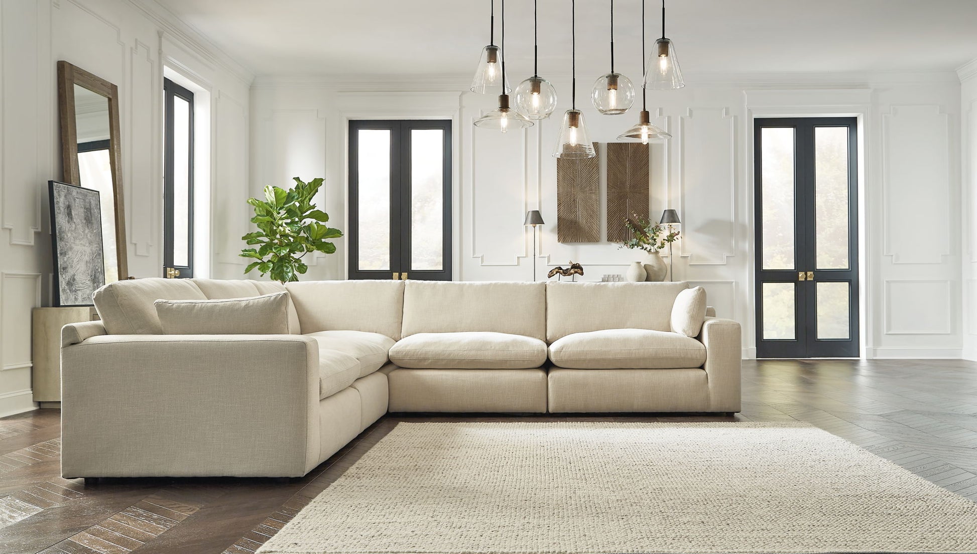 Elyza - Sectional - Fraser Furniture & Mattresses