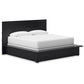 Londer - Black - King Panel Bed