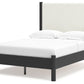 Cadmori - Upholstered Panel Bed