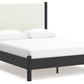 Cadmori - Upholstered Panel Bed