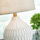 Wardmont - White - Ceramic Table Lamp