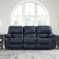 Leesworth - 3 Pc. - Power Reclining Sofa, Power Reclining Loveseat, Power Rocker Recliner - Ocean