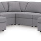 Modmax - U-Shaped Sectional - Granite