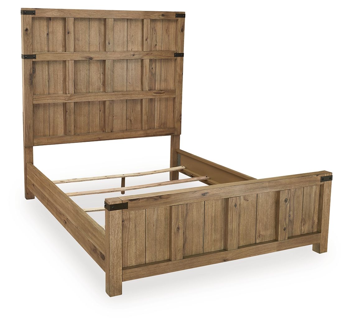 Ridgester - Panel Bed - Fraser Furniture & Mattresses