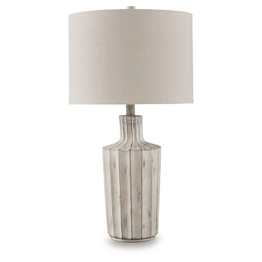 Imre - Distressed Brown - Poly Table Lamp