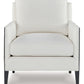 Ardenworth - Black / Ivory - Accent Chair
