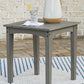 Visola - Gray - Square End Table