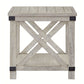 Carynhurst - Whitewash - Rectangular End Table