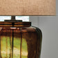 Bainmore - Glass Table Lamp - Amber