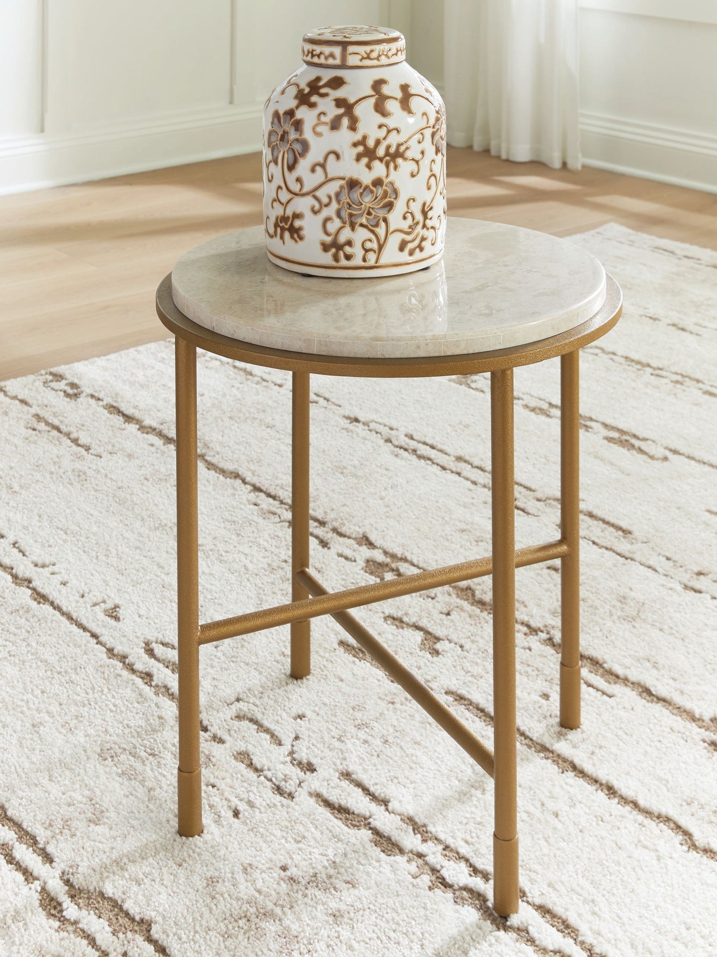 Alben - Round Table - Fraser Furniture & Mattresses