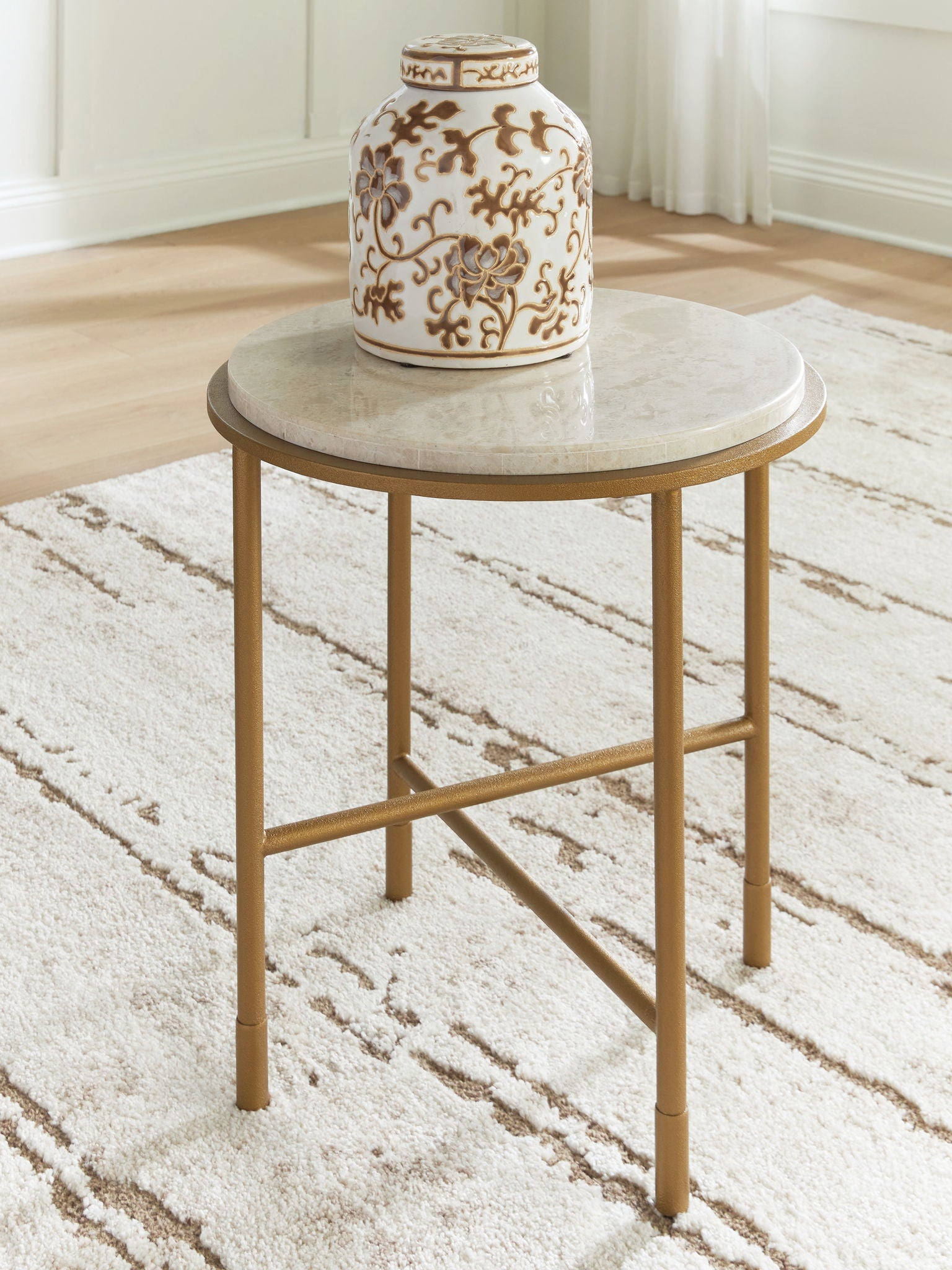 Alben - Round Table - Fraser Furniture & Mattresses