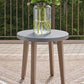 Harmony Headlands - Round End Table - Natural / Gray