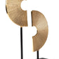 Berrnette - Gold Finish / Black - Sculpture