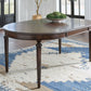 Lavinton - Brown - Oval Dining Room Extension Table