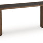 Dontayne - Sofa Table - Warm Brown - Fraser Furniture & Mattresses