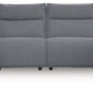 Modmax II - Reclining Sectional - Salt And Pepper
