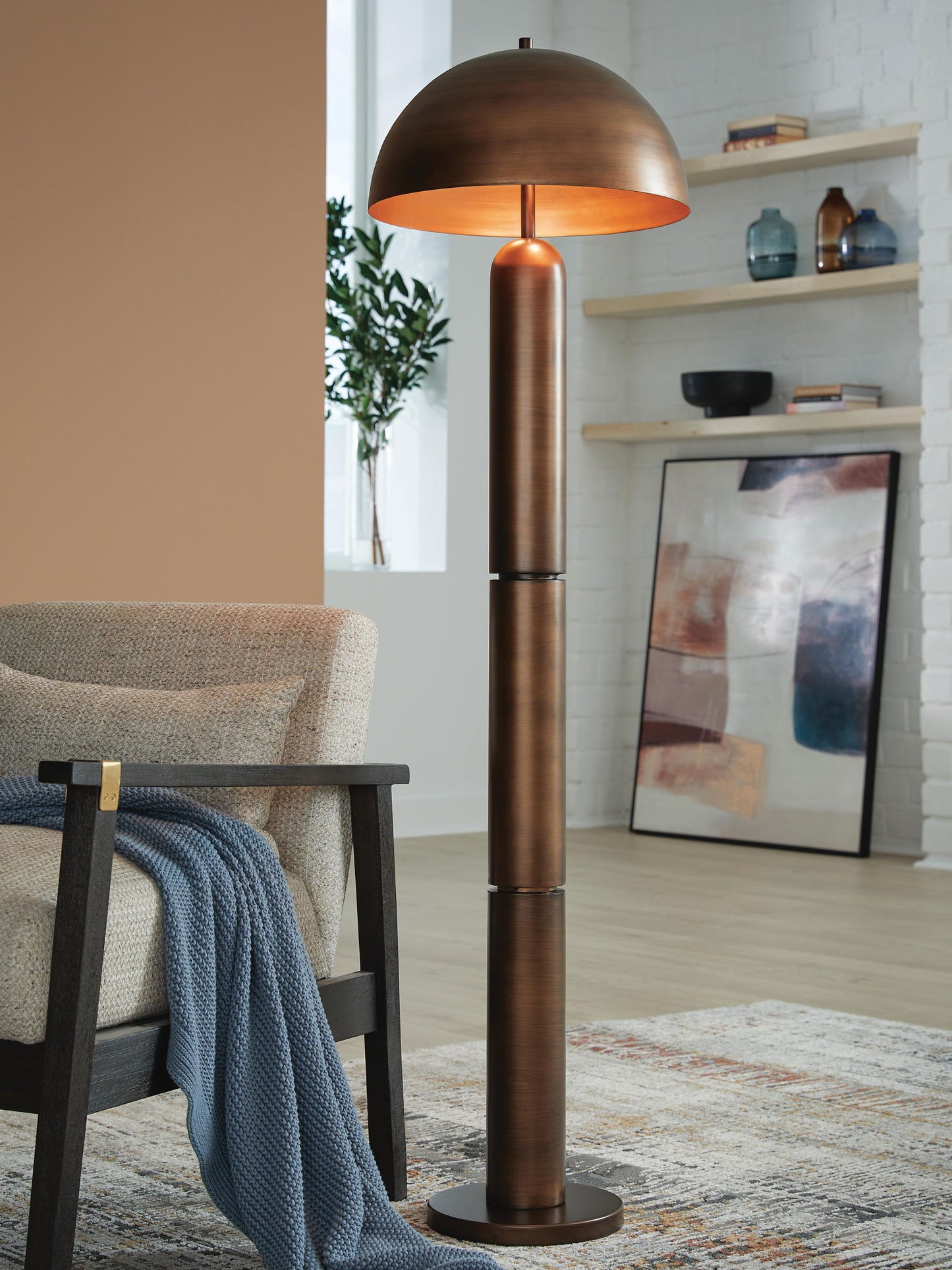 Wendfield - Metal Lamp - Fraser Furniture & Mattresses