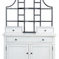 Greddinton - White - Baker's Rack
