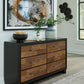 Kraeburn - Brown / Black - Dresser