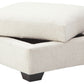 Cambri - Snow - Ottoman With Storage