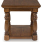 Sturlayne - Rectangular End Table - Brown