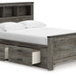 Frandern - Bookcase Panel Bed