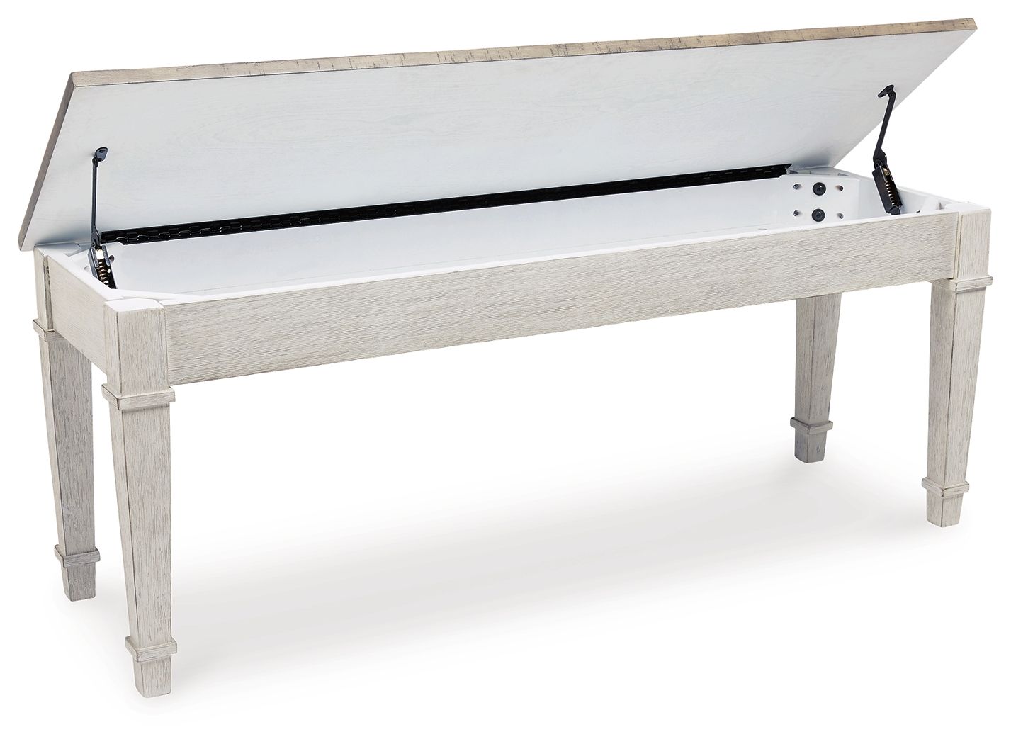 Skempton - Storage Bench - White - Fraser Furniture & Mattresses